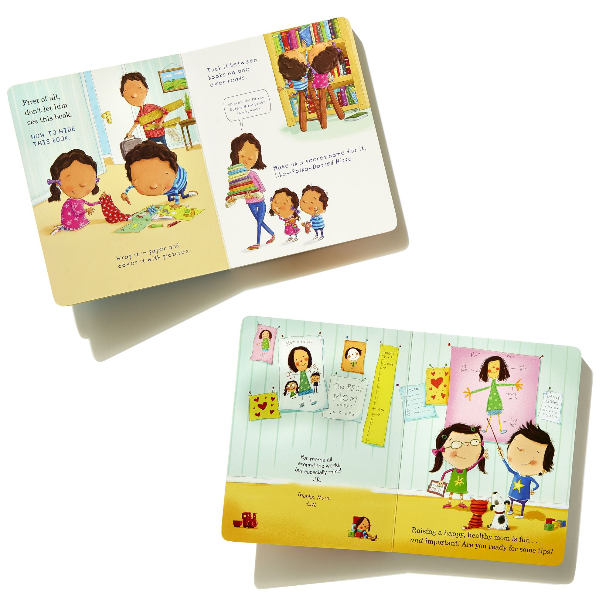 How to Raise a Mom and Surprise a Dad Board Book Boxed Set