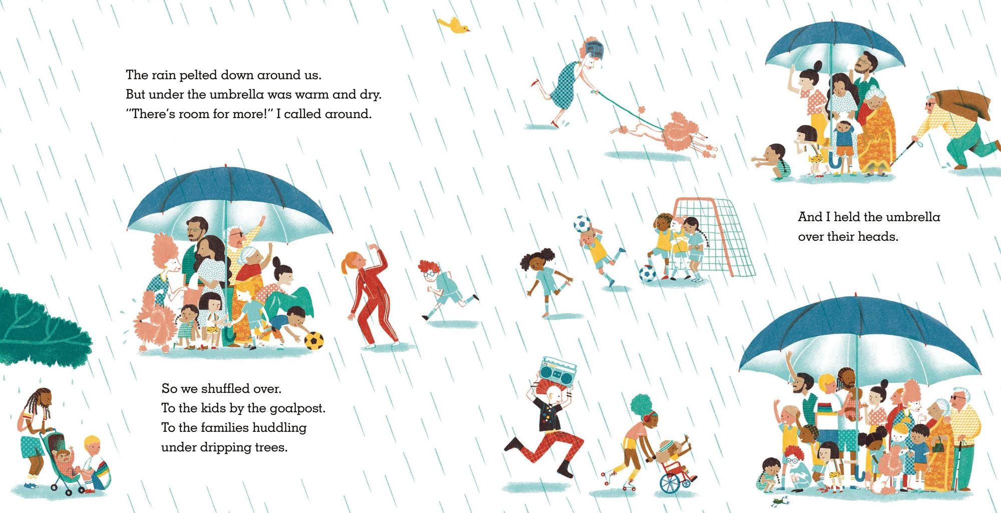 The Blue Umbrella