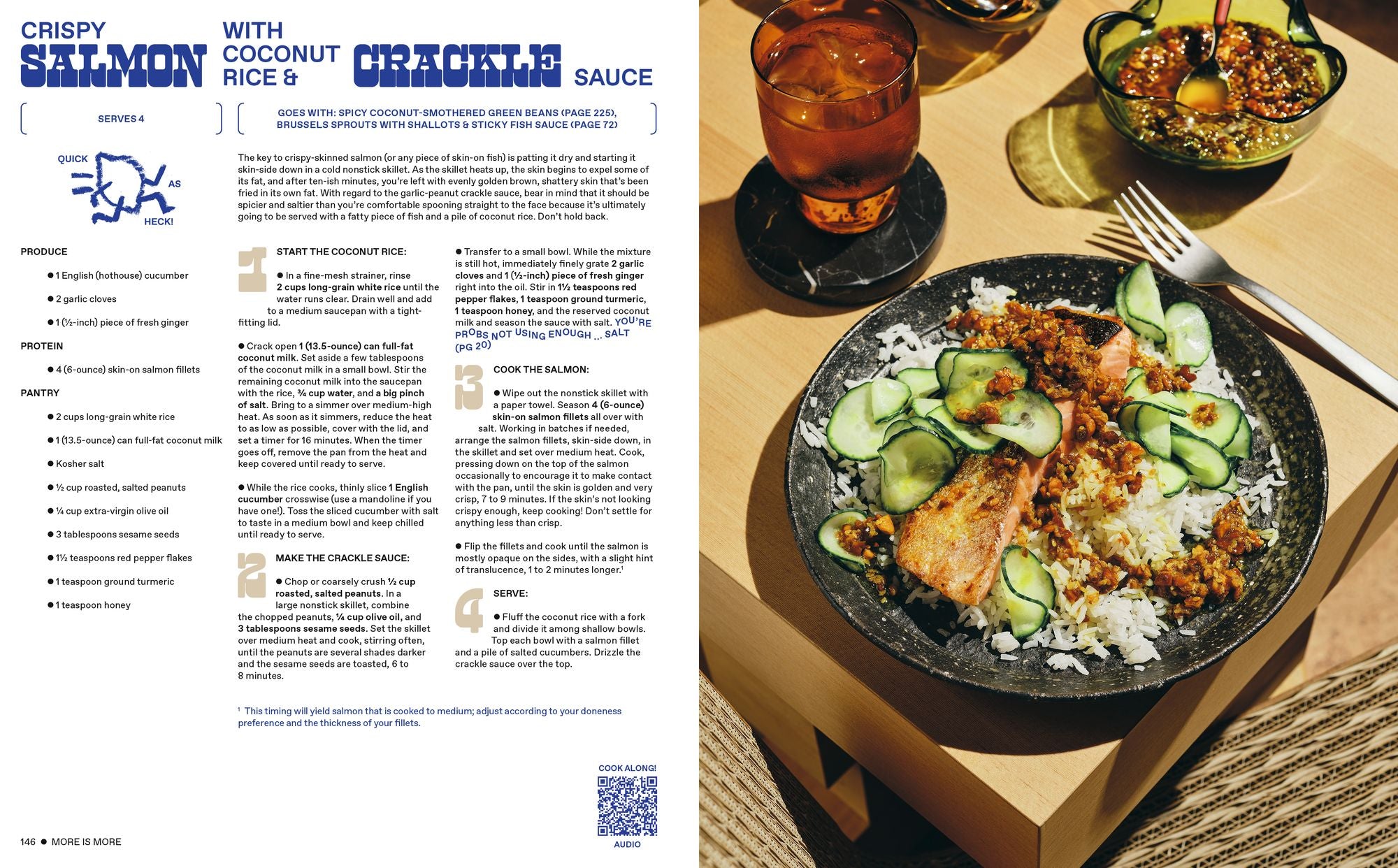 More Is More: Get Loose in the Kitchen: A Cookbook