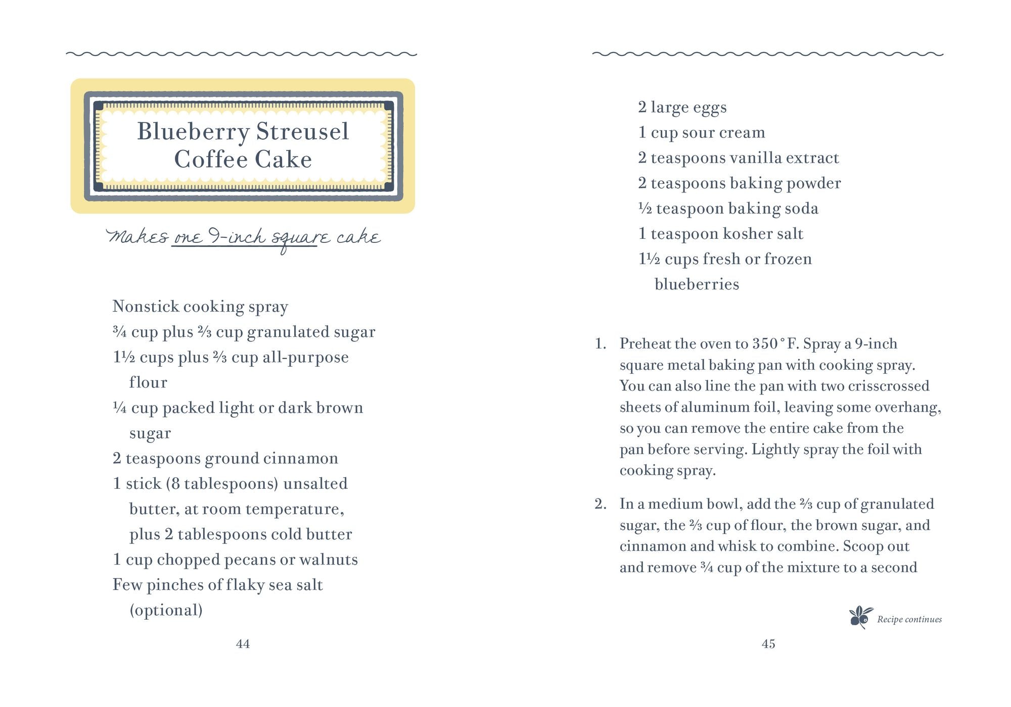 Blueberries for Sal Cookbook: Sweet Recipes Inspired by the Beloved Children's Classic