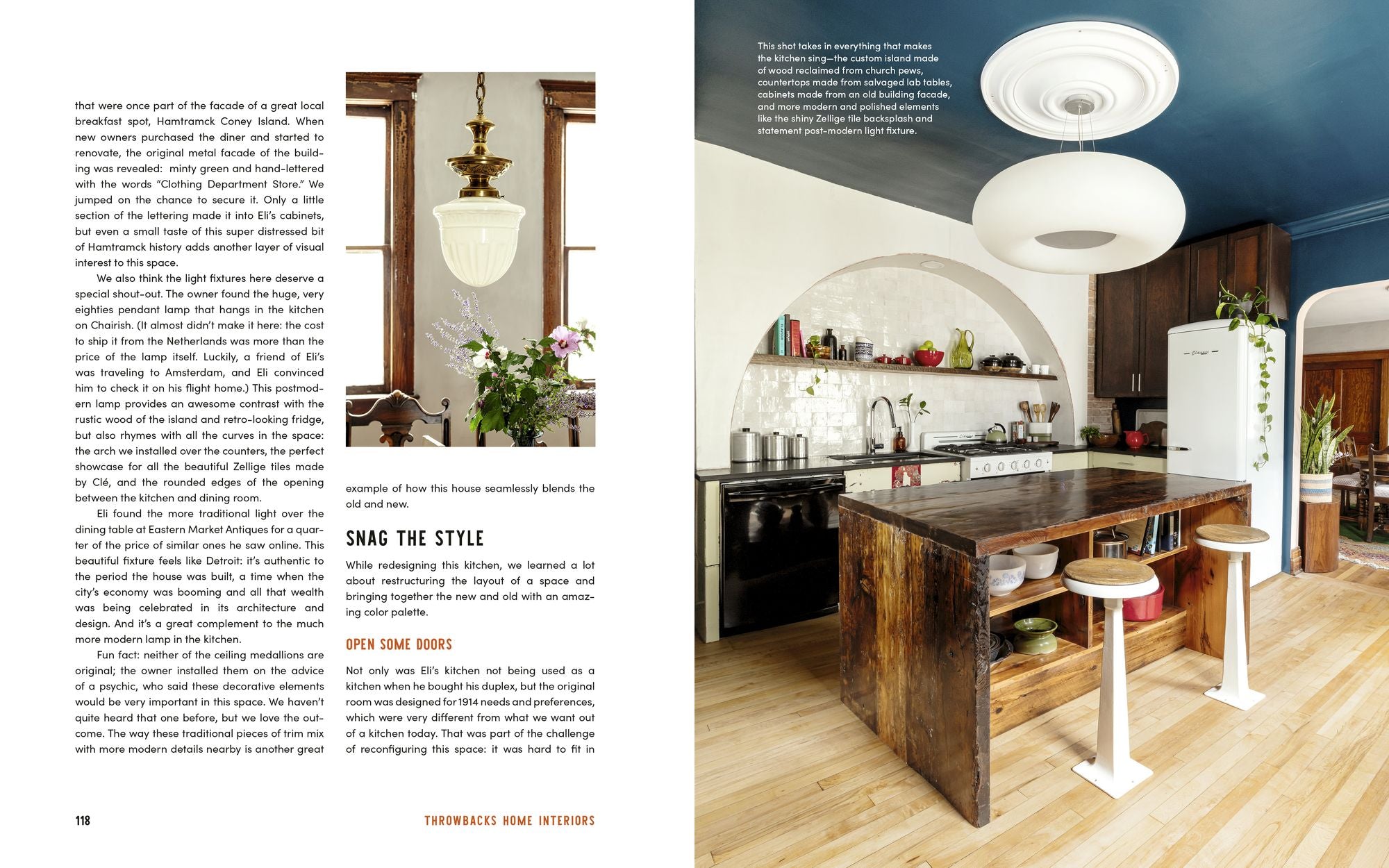 Throwbacks Home Interiors: One of a Kind Home Design from Reclaimed and Salvaged Goods