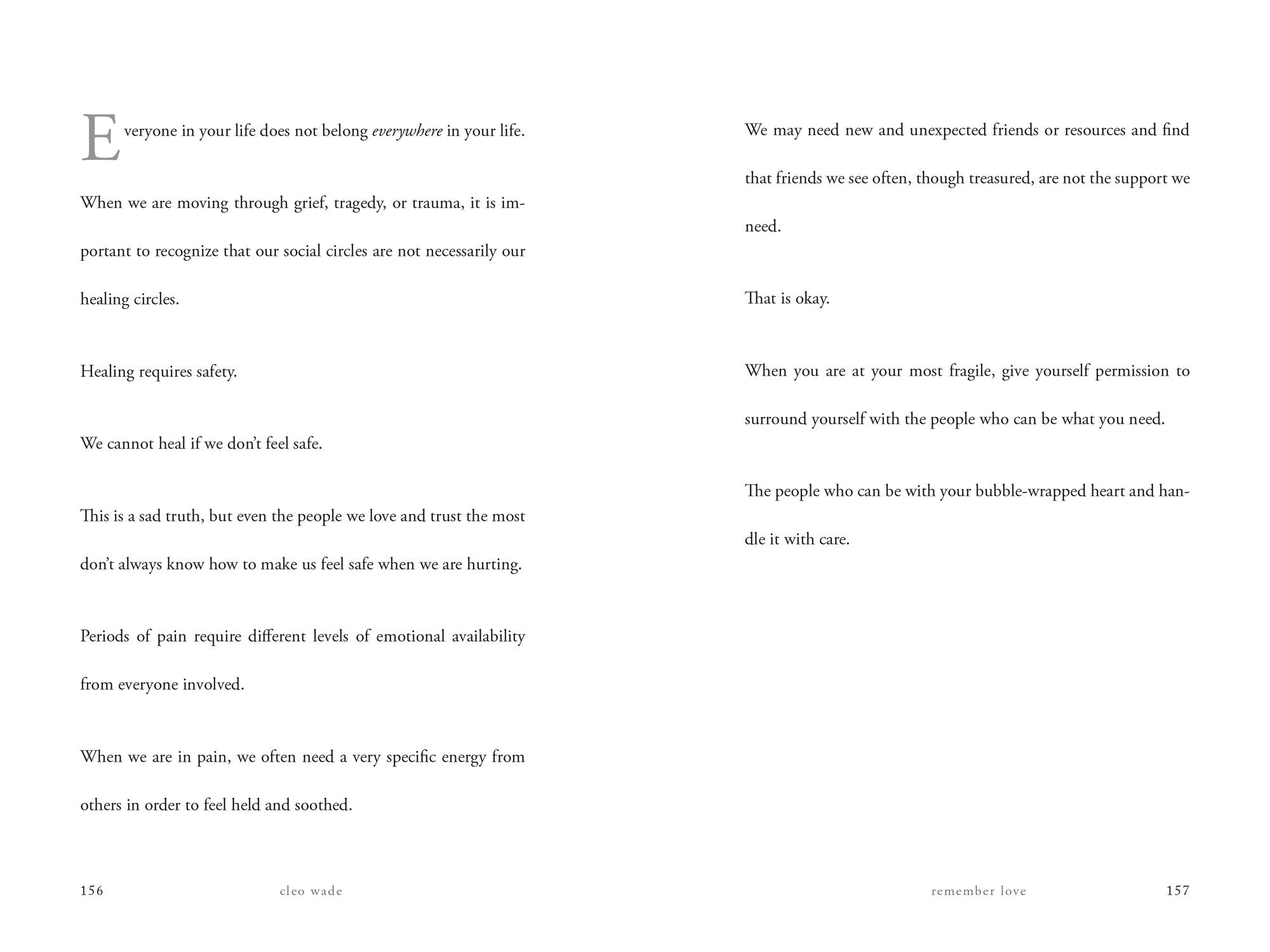 Remember Love: Words for Tender Times