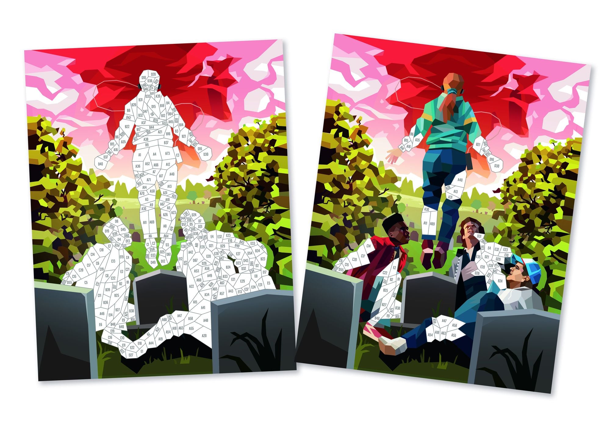 Stranger Things: The Official Color-with-Stickers Book