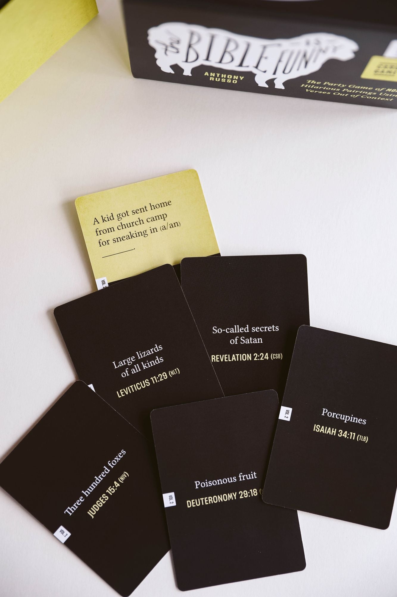 The Bible Is Funny Card Game Volume II