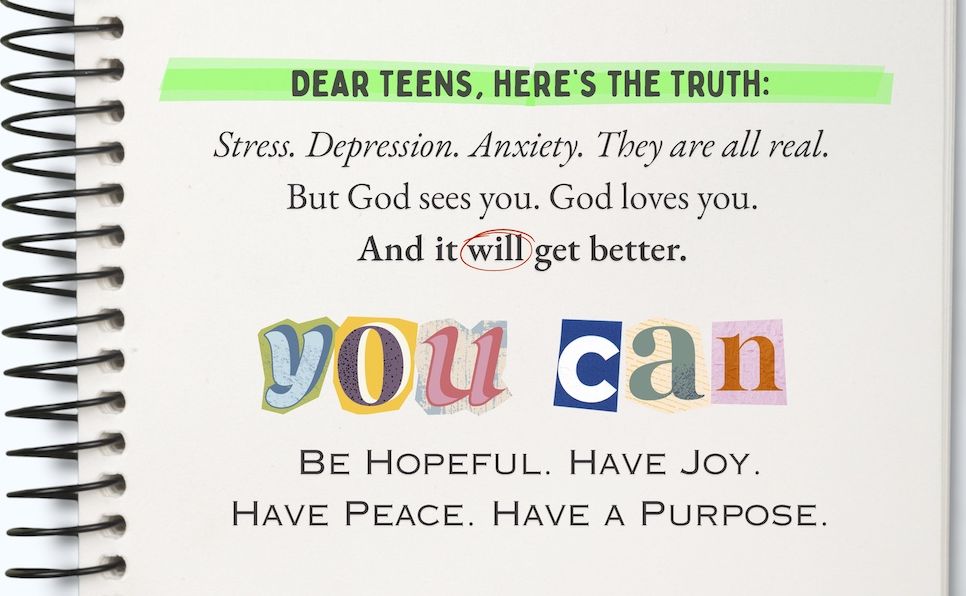 You Are Seen: 90 Devotions to Encourage Stressed and Anxious Teens: A Teen Devotional