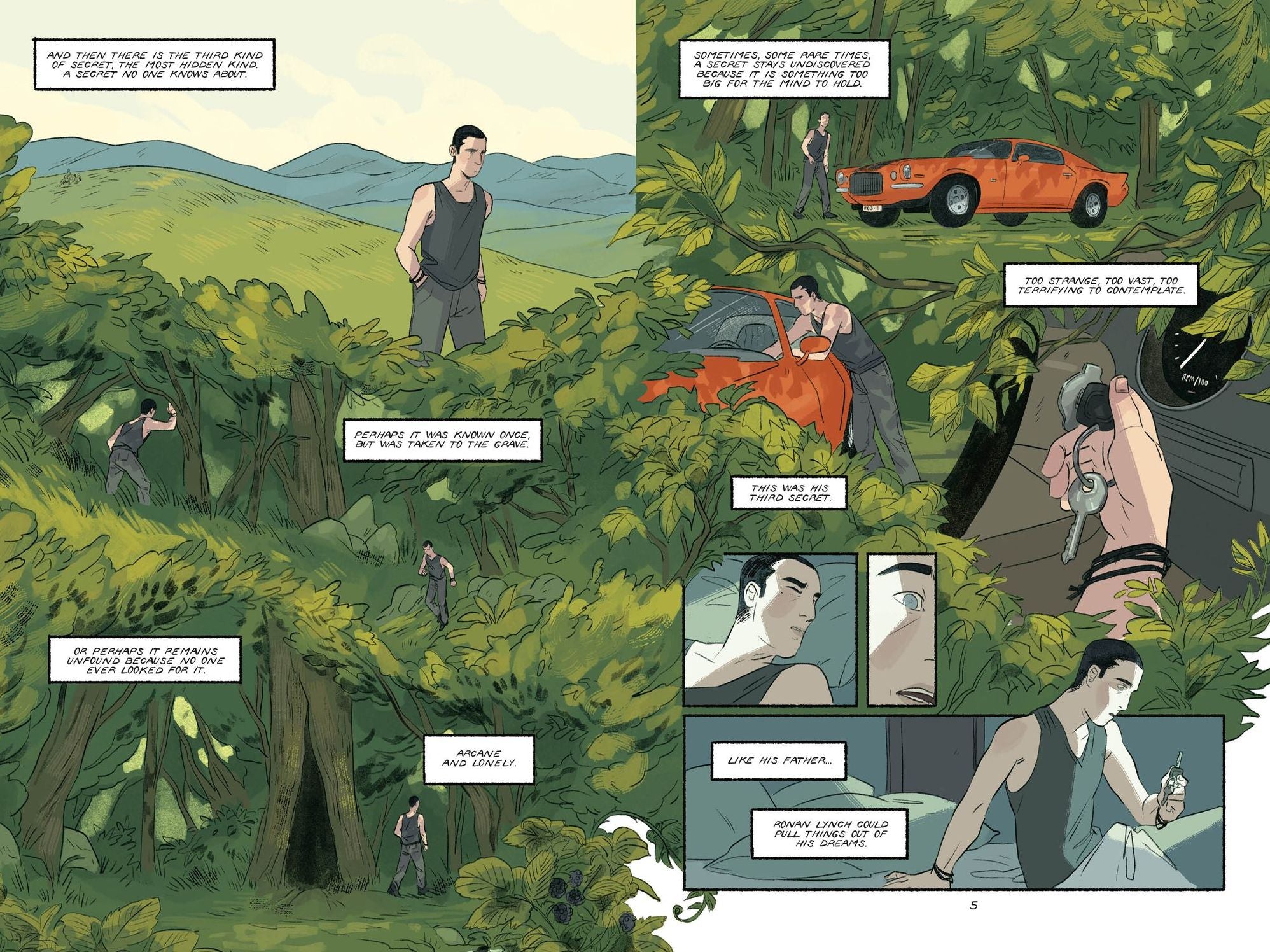 The Dream Thieves: The Graphic Novel