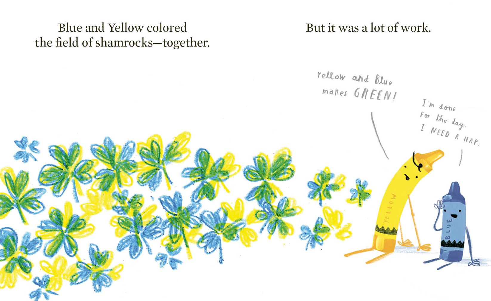 Happy St. Patrick's Day from the Crayons