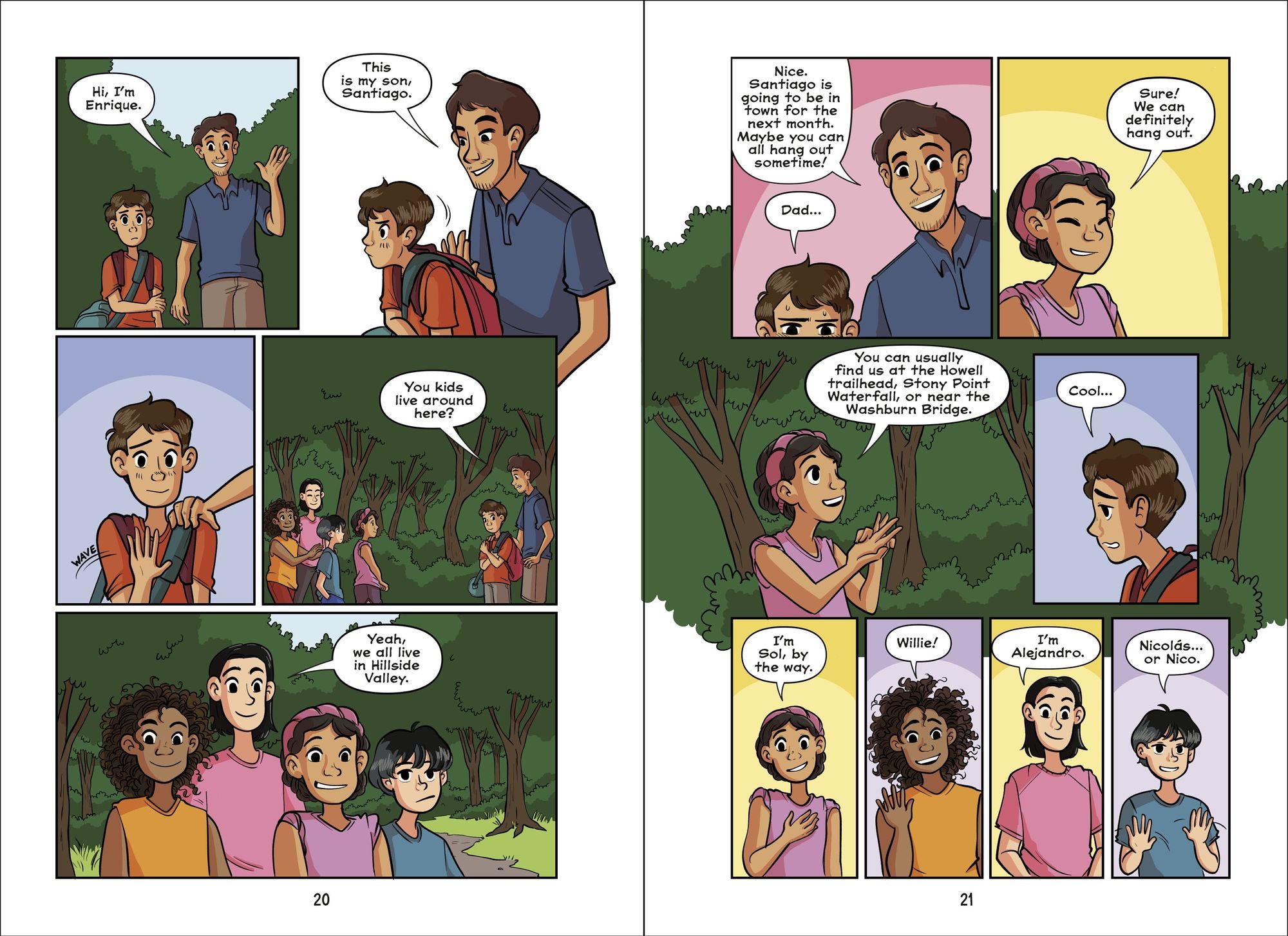 Speak Up, Santiago!: (A Hillside Valley Graphic Novel)