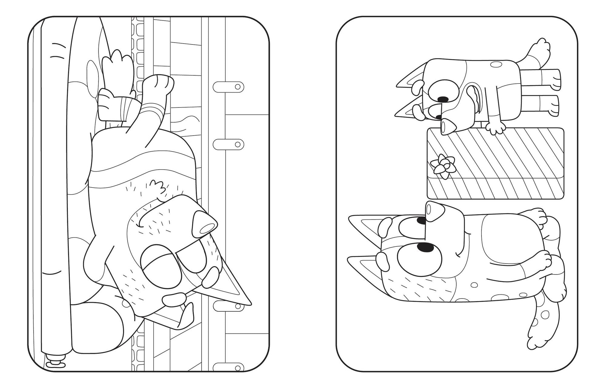 Bluey: Merry Christmas: A Coloring Book