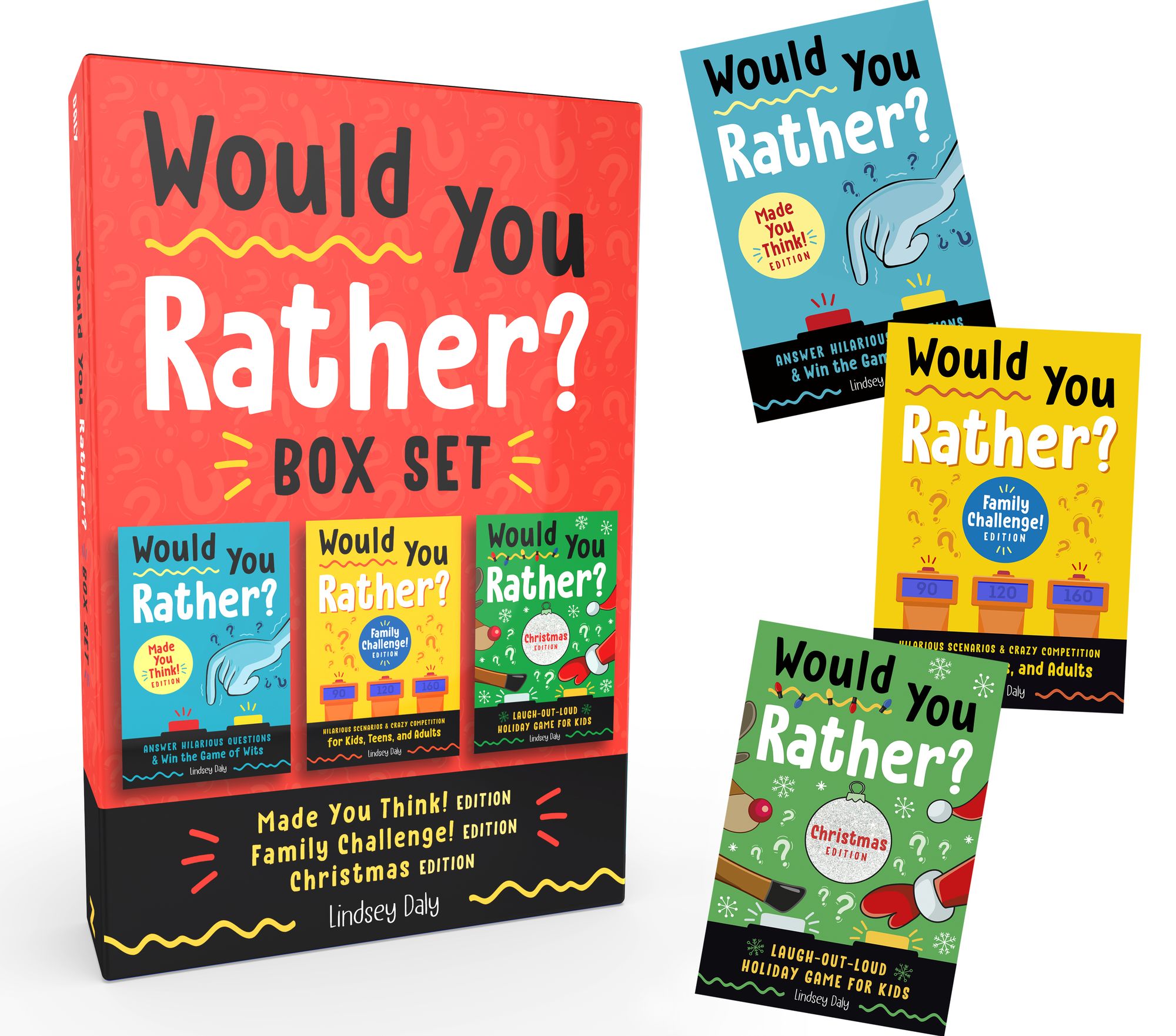 Would You Rather? Box Set: 3 Book Bundle for Ages 8-12 (Perfect Christmas Gift and Stocking Stuffer for Kids)