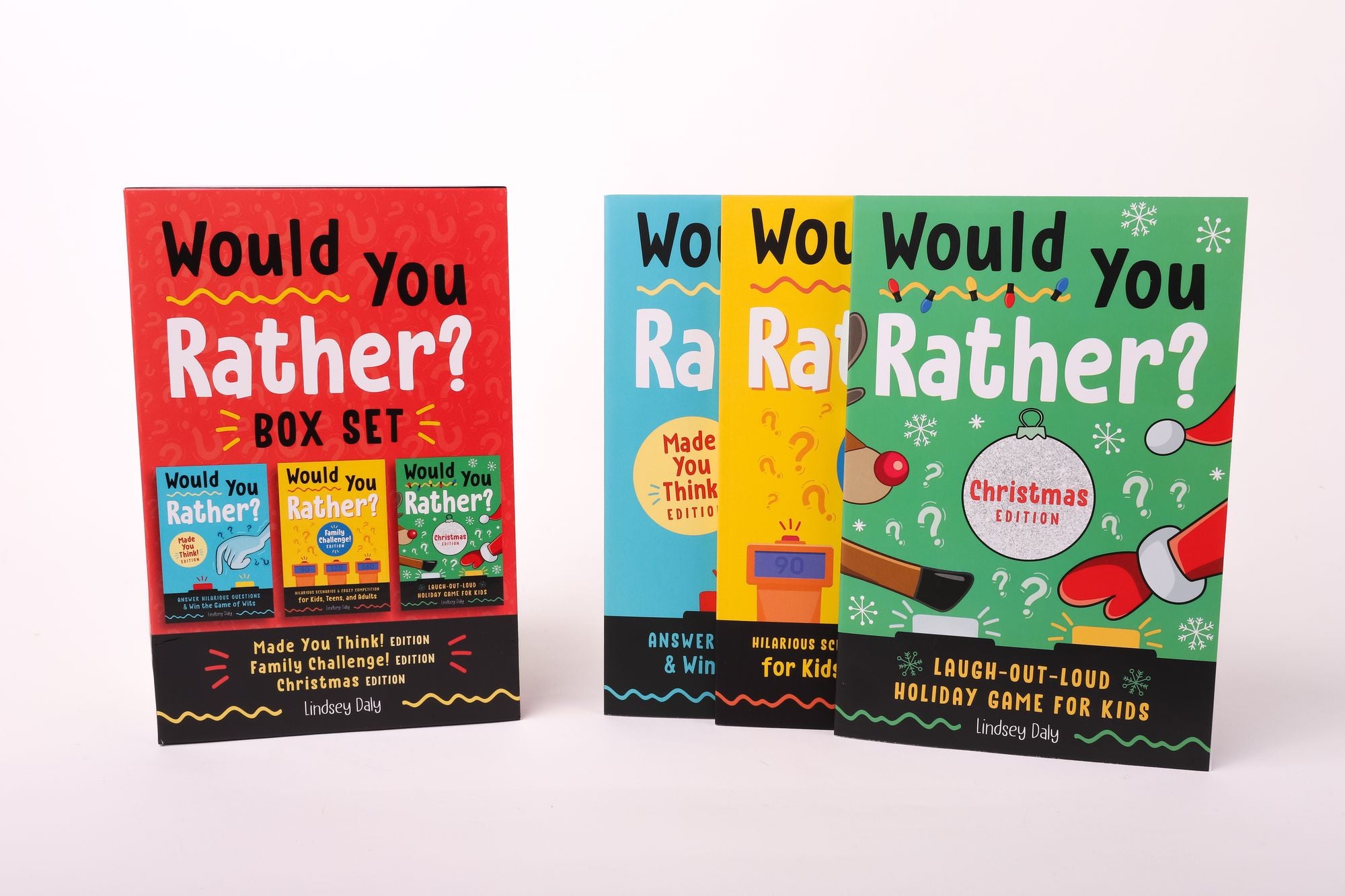 Would You Rather? Box Set: 3 Book Bundle for Ages 8-12 (Perfect Christmas Gift and Stocking Stuffer for Kids)