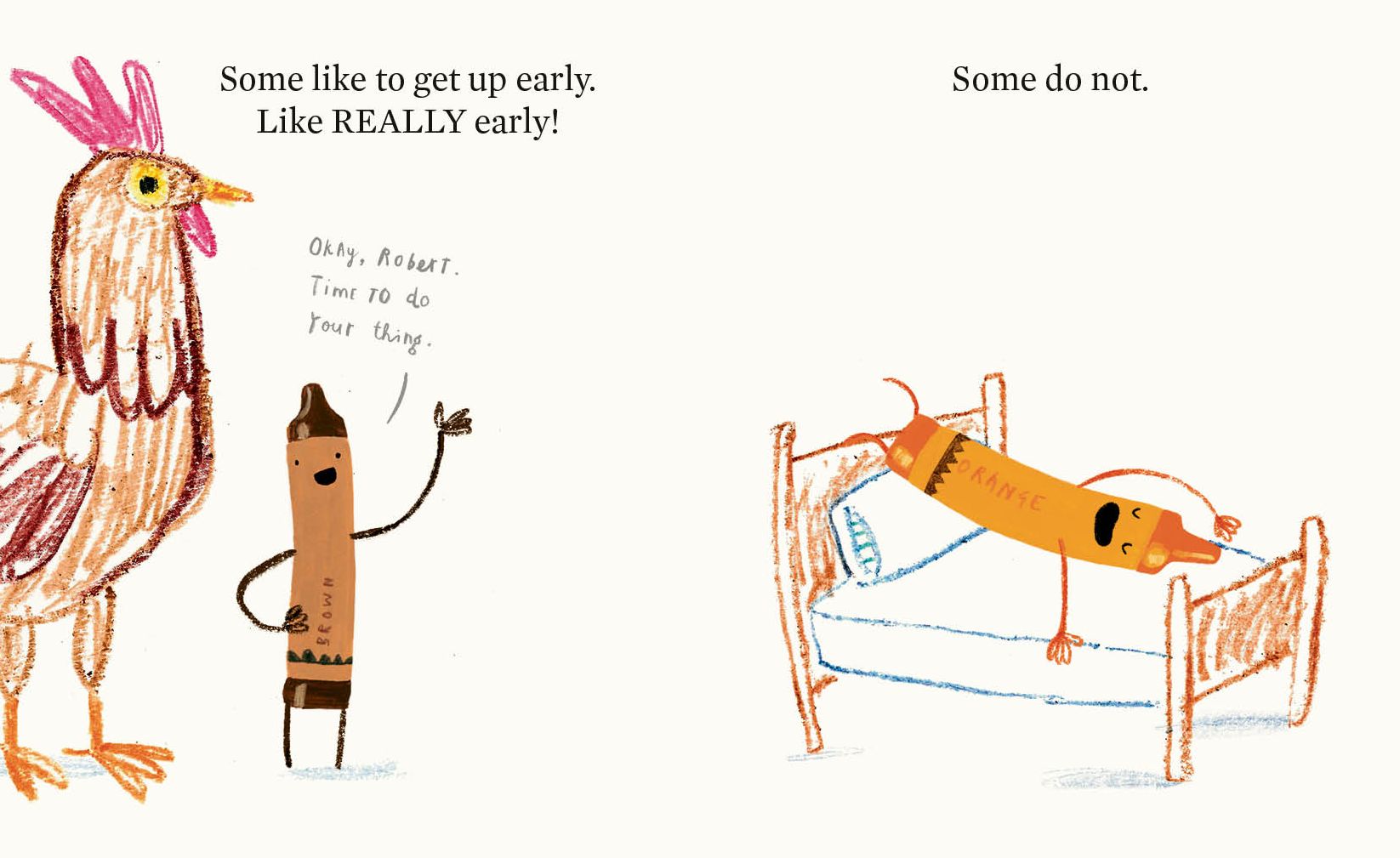 Good Morning, Crayons