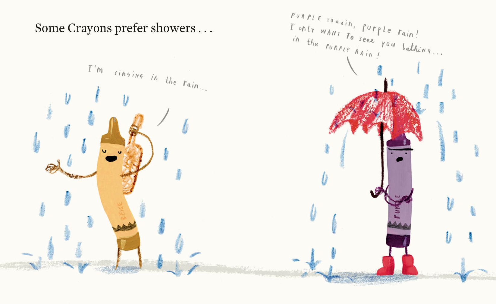 Bath Time for the Crayons