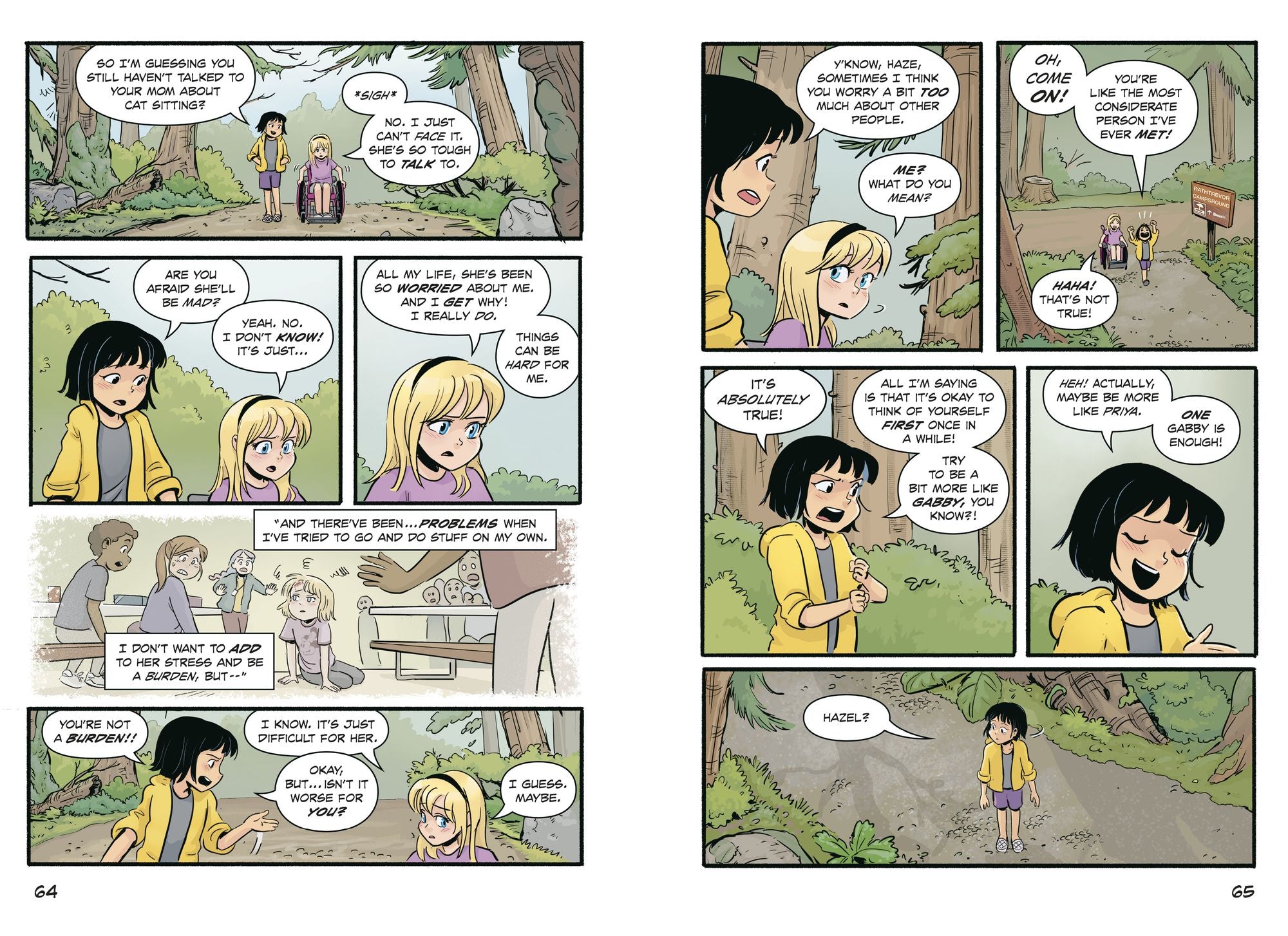 PAWS: Hazel Has Her Hands Full: A Graphic Novel