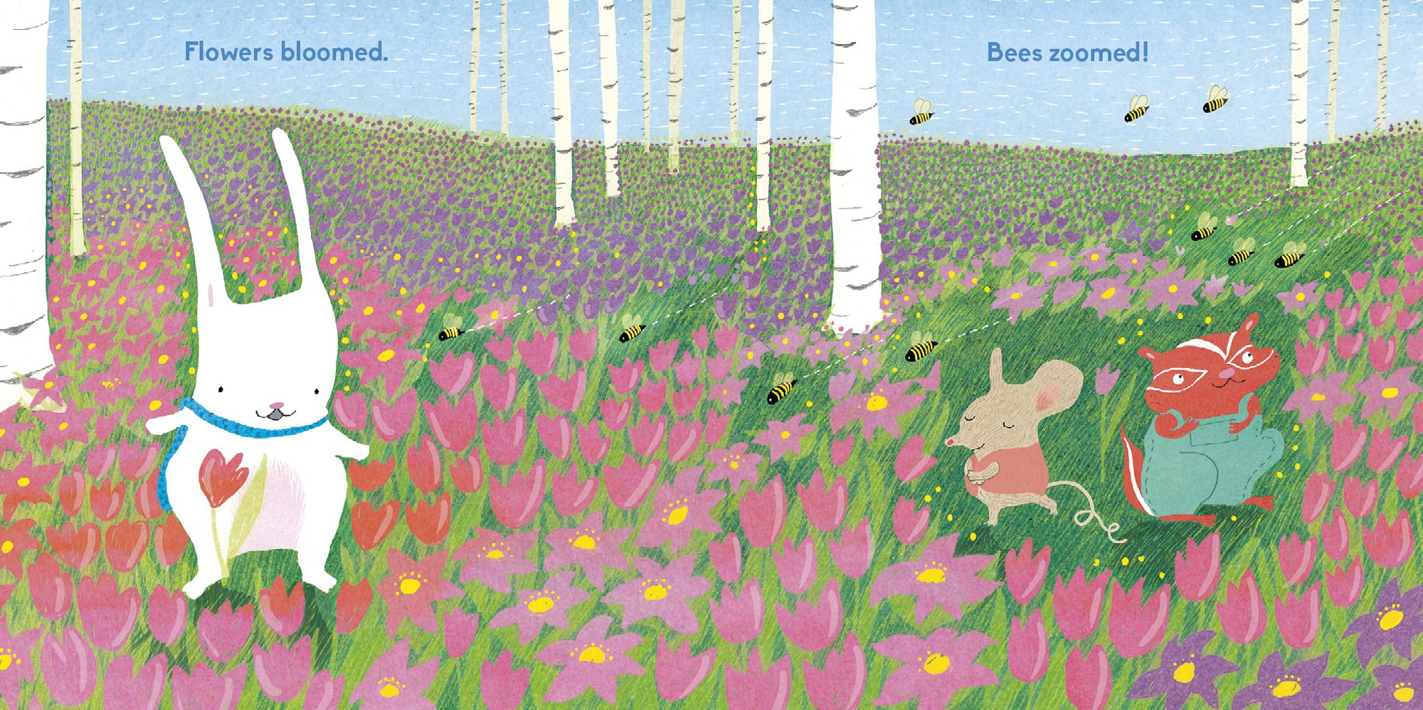 Little Bunny, Spring Is Here!