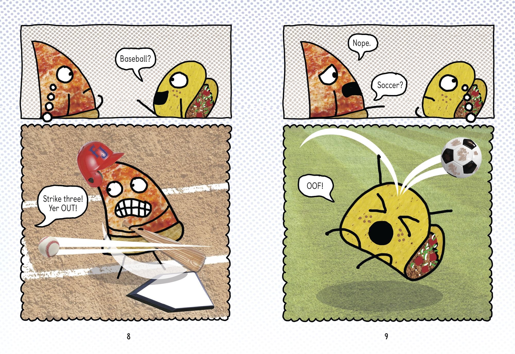 Pizza and Taco: Wrestling Mania!: (A Graphic Novel)