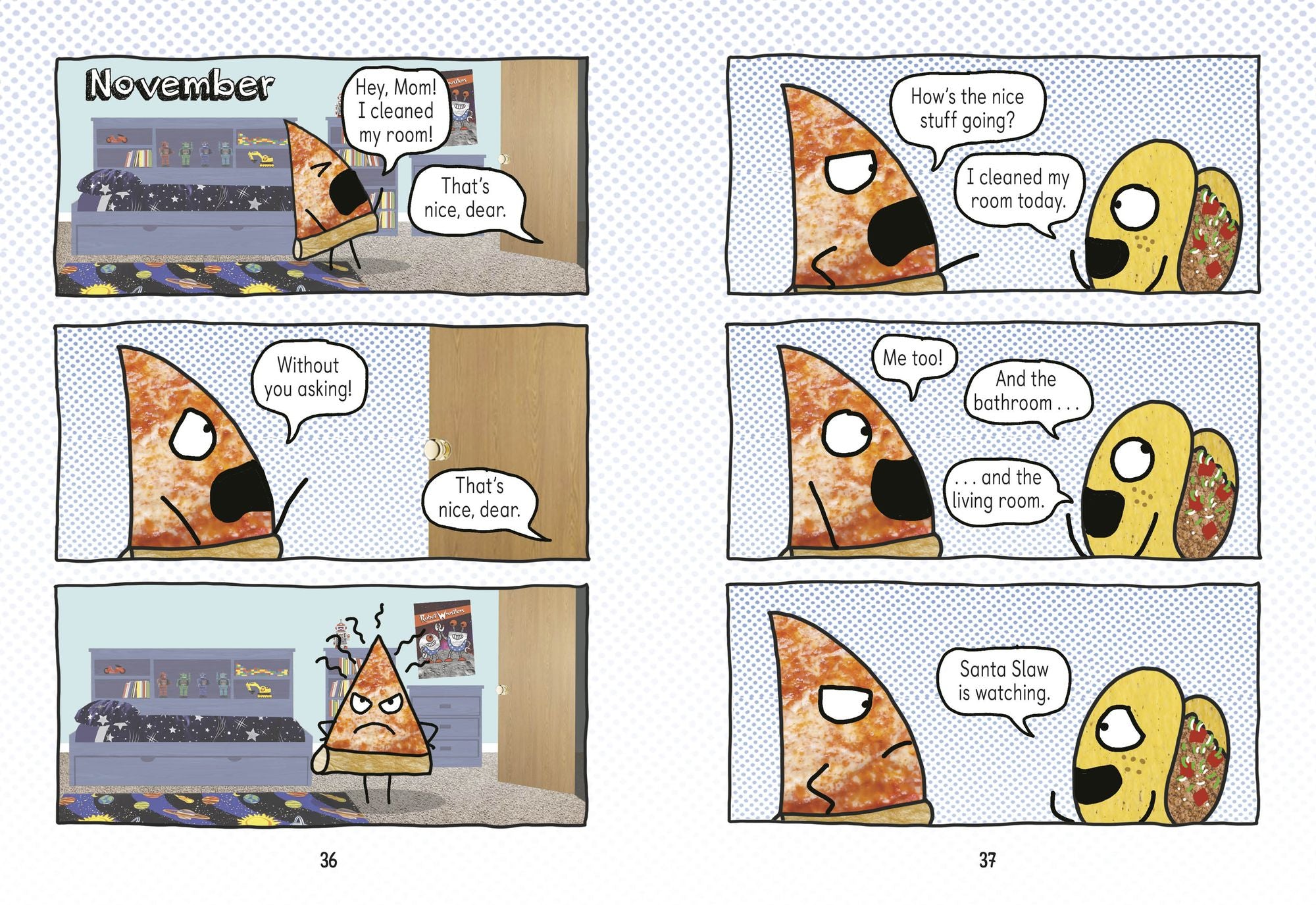 Pizza and Taco: Best Christmas Ever!: (A Graphic Novel)
