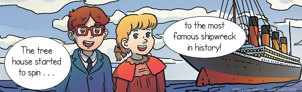 Magic Tree House Fact Tracker Graphic Novel: Titanic