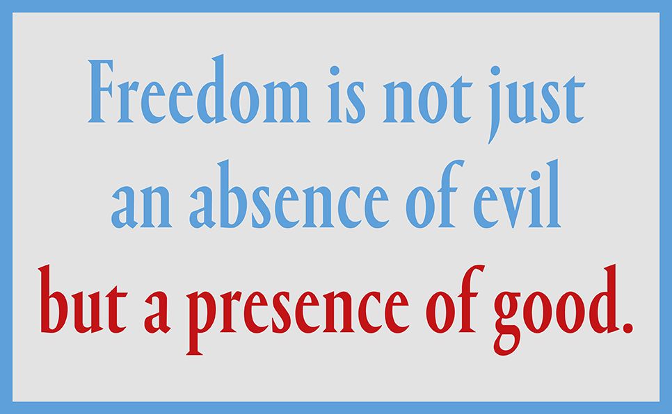 On Freedom