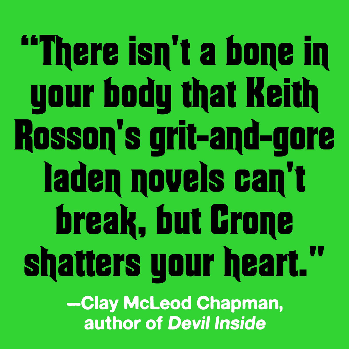 Crone: A Novel