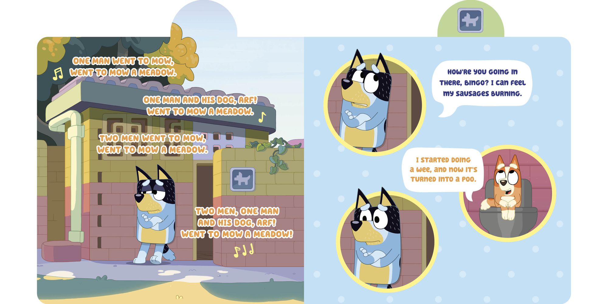 Bluey and Bingo's Book of Singy Things: A Tabbed Board Book