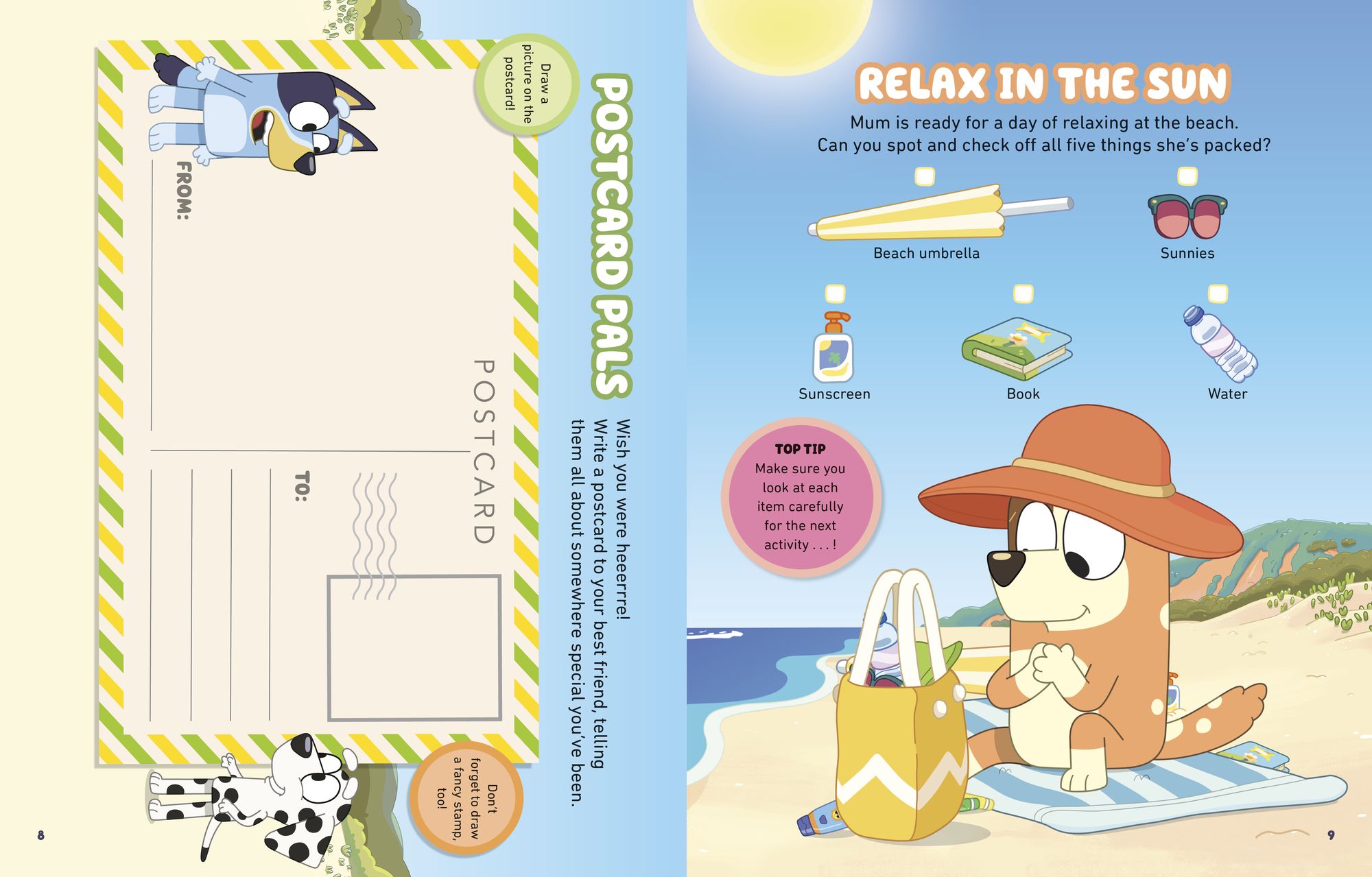 Bluey's Beach: An Activity Book