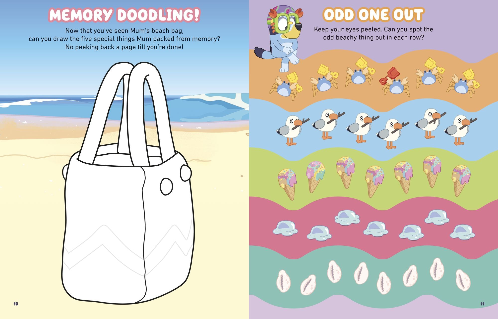 Bluey's Beach: An Activity Book