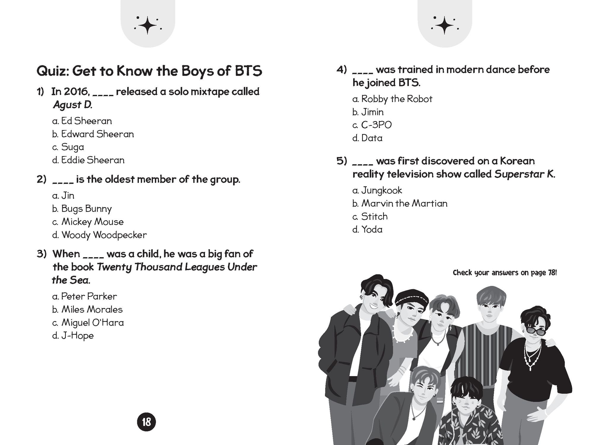 96 Facts About BTS: Quizzes, Quotes, Questions, and More! With Bonus Journal Pages for Writing!