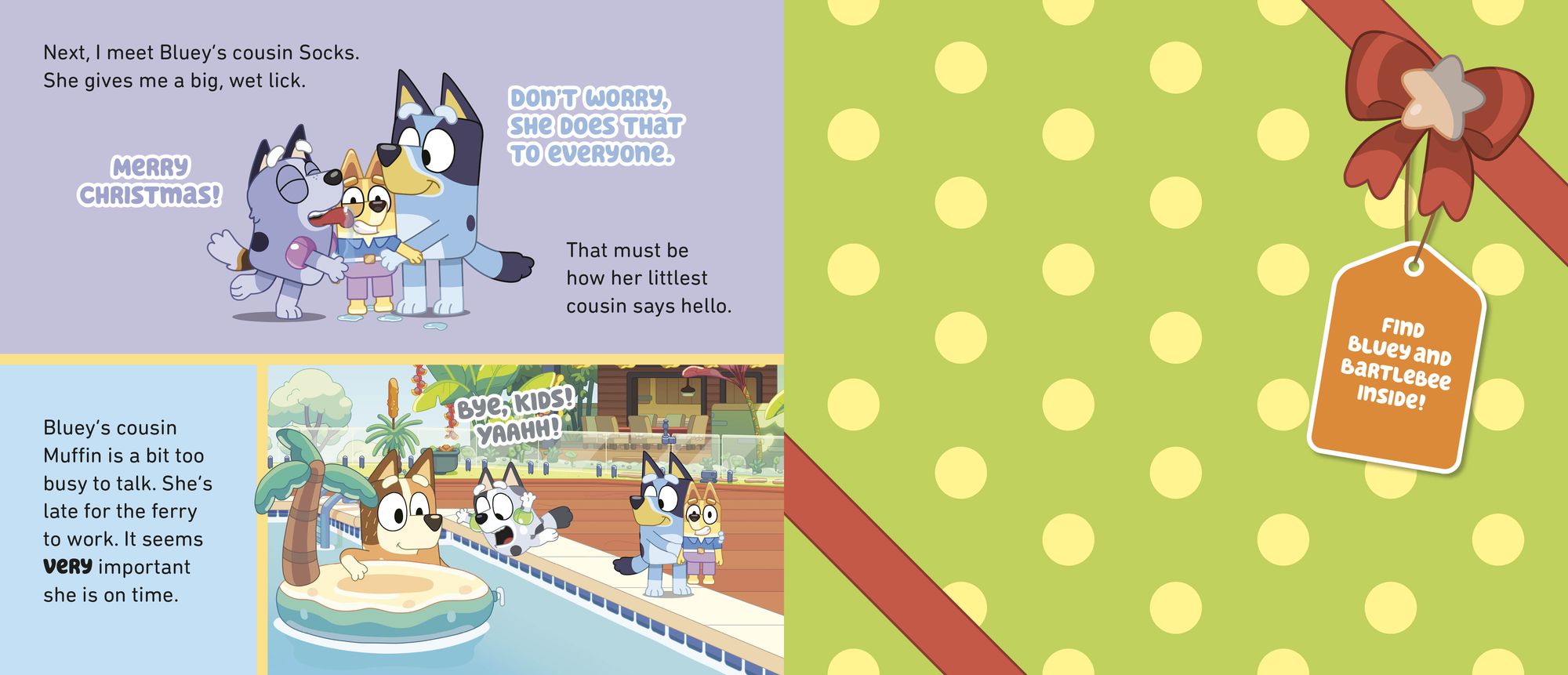 Bluey: Bartlebee's First Christmas: Includes 5 Surprise Gifts