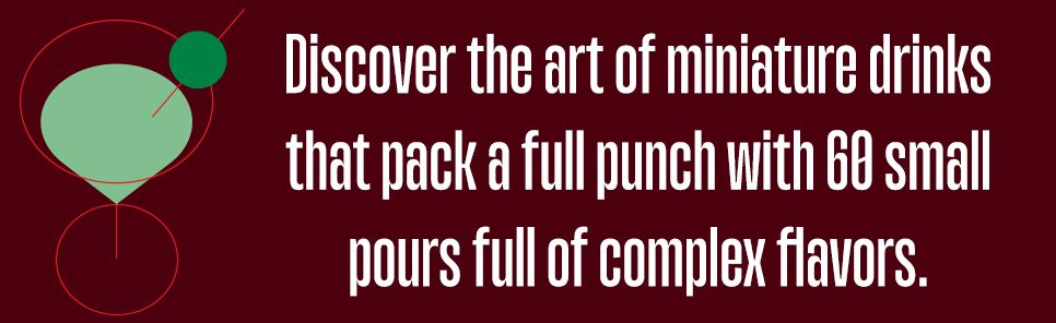 Tiny Cocktails: The Art of Miniature Mixology: A Cocktail Recipe Book