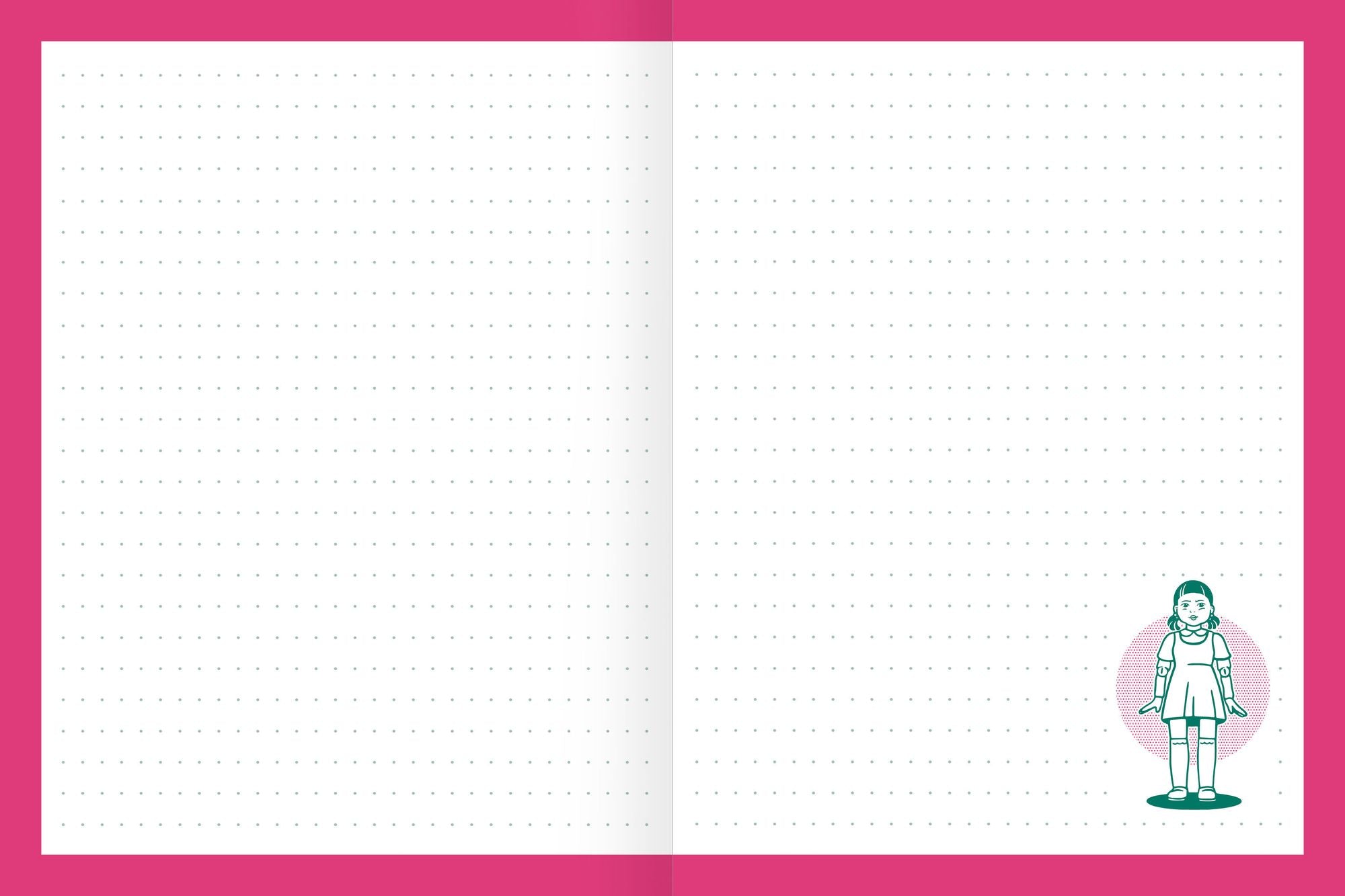 Squid Game Official Journal: A Notebook for Writing, Drawing, and Plotting