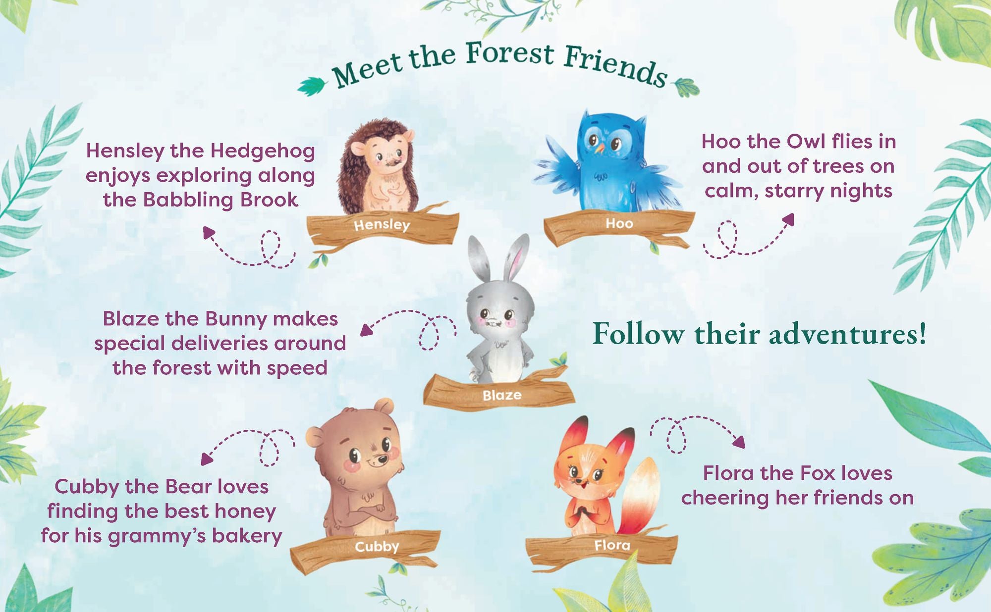 Adventures in the Friendly Forest: A 30-Day Storybook Devotional to Help Kids Grow in Faith and Character