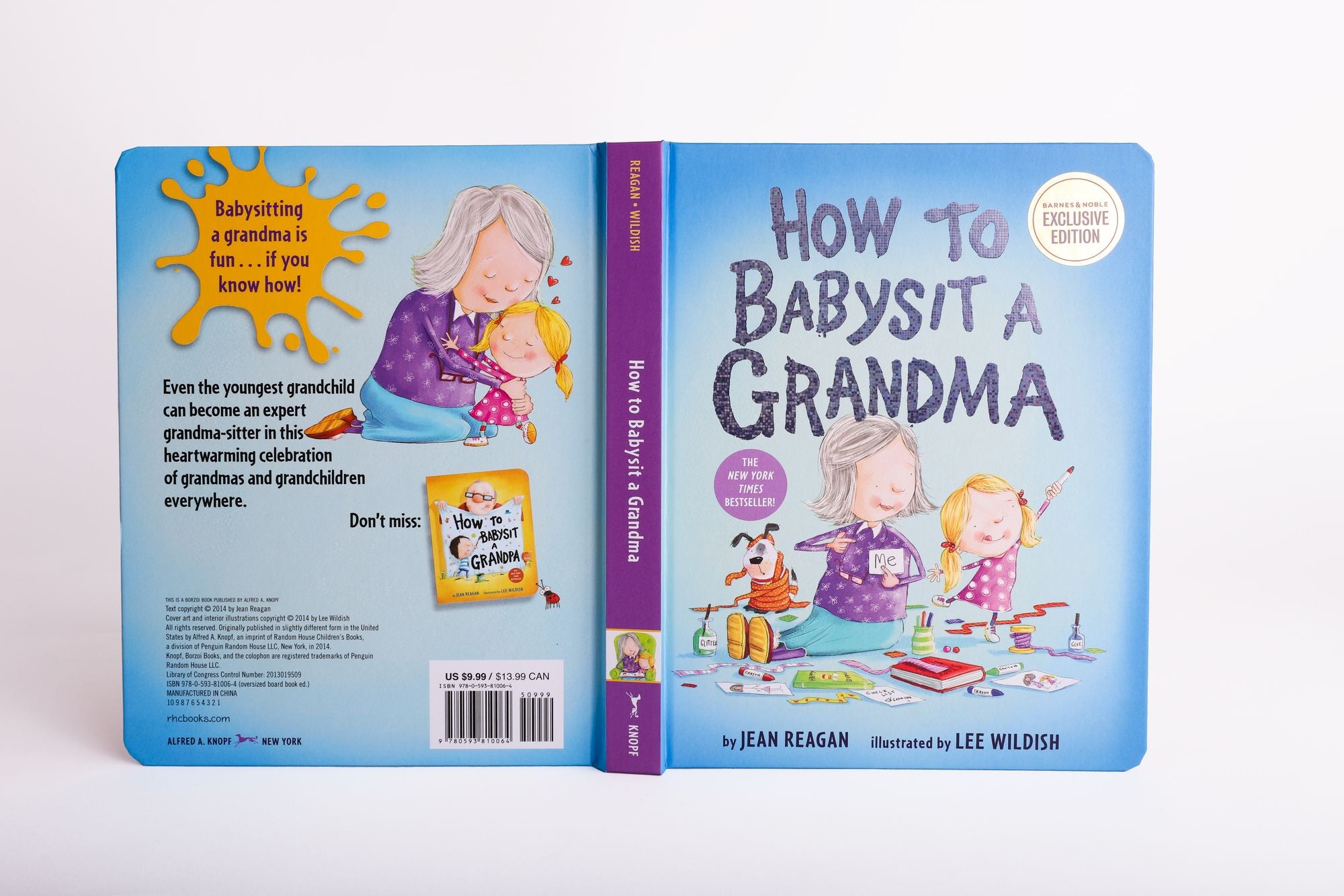 How to Babysit a Grandma Deluxe Board Book (B&N Exclusive Edition)