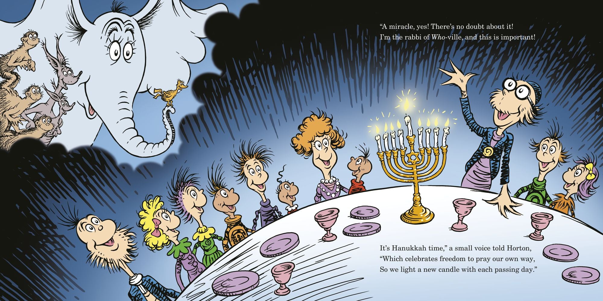 Dr. Seuss's Horton Hears a Hanukkah Party!