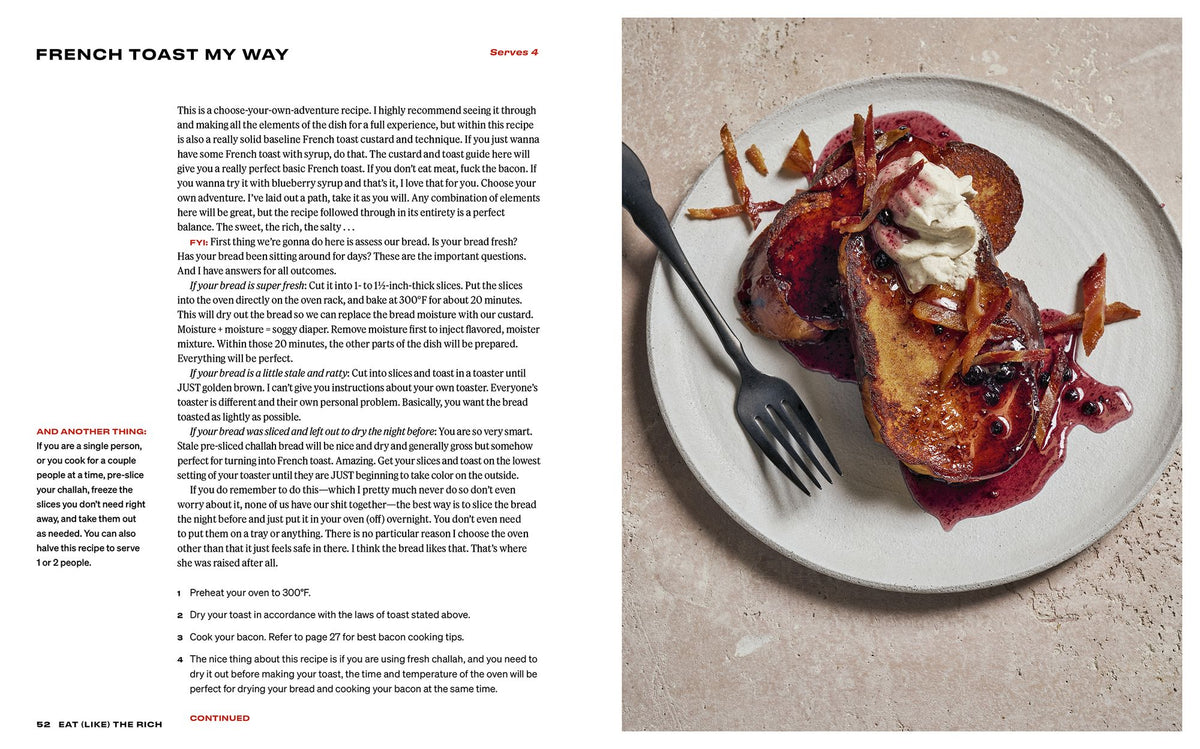 Eat (Like) the Rich: A Cookbook