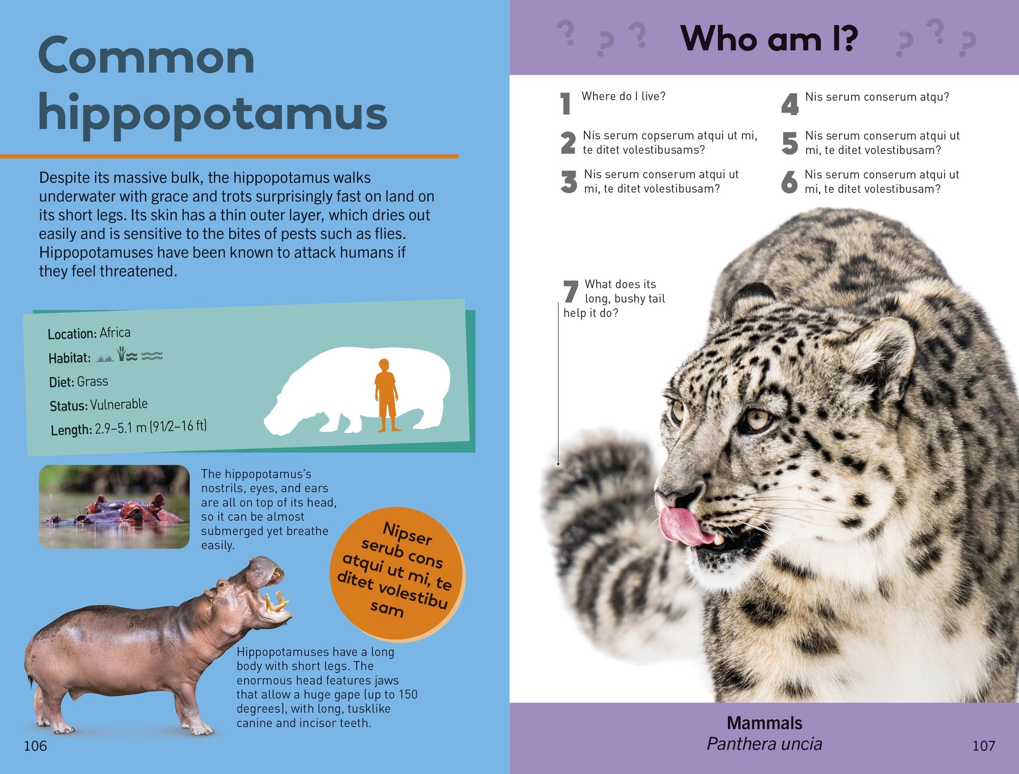 Quiz Yourself Clever! Animals of the World