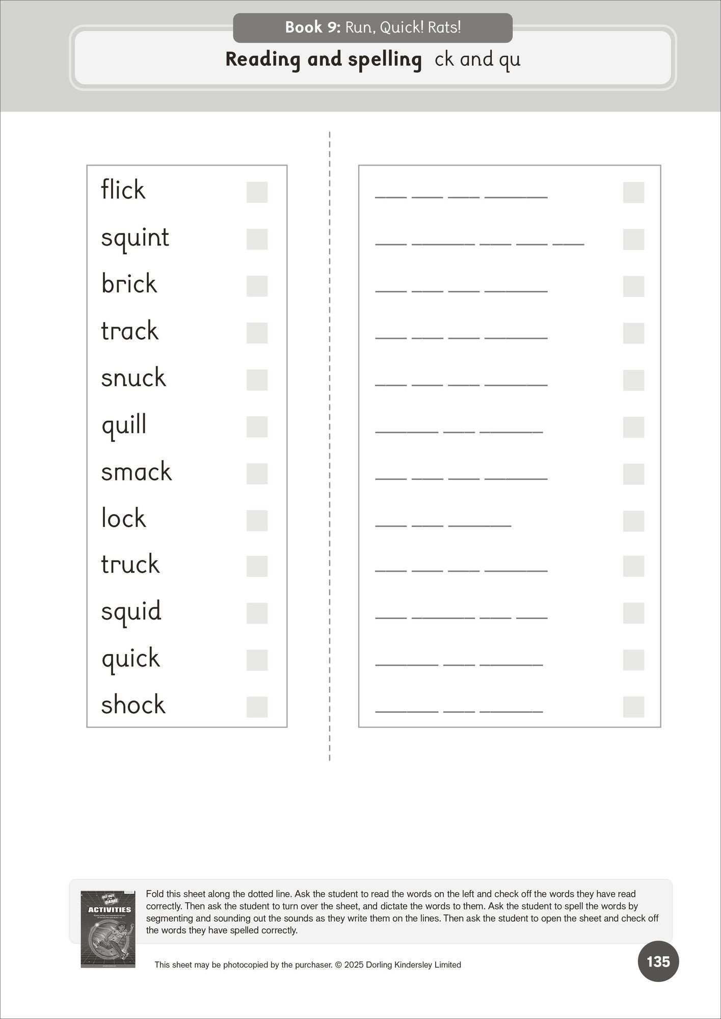 Phonic Books Get Out of the Game Activities: Activities Accompanying Get out of the Game Books for Older Readers (CVC, Consonant Blends and Consonant Teams)