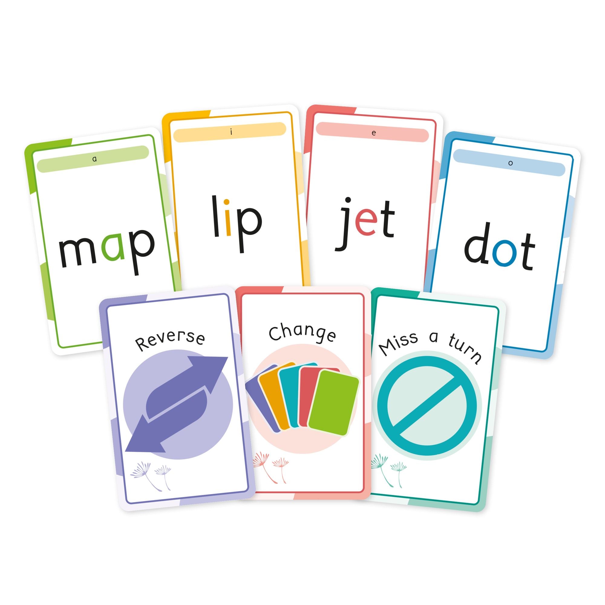 Phonic Books Dandelion Card Games