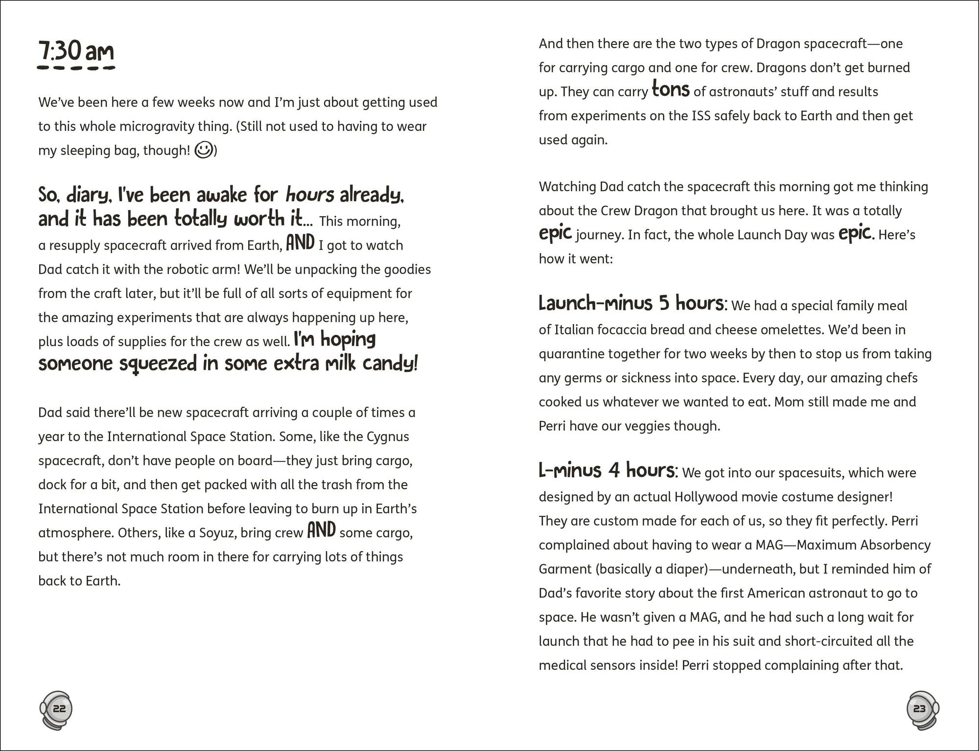 The Astronaut Diaries