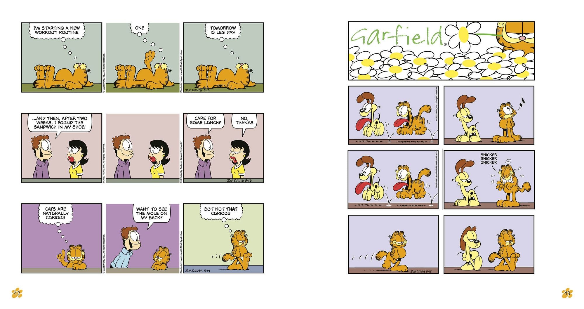 Garfield Donut Disturb: His 76th Book