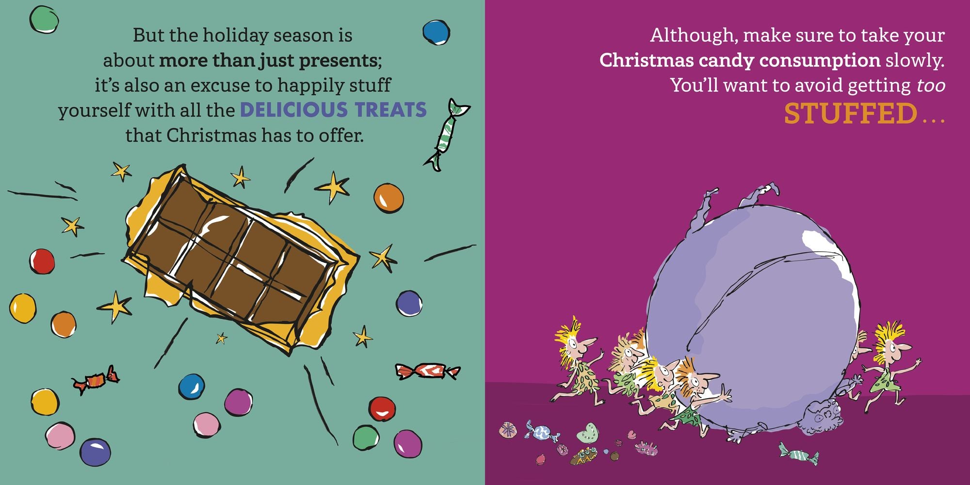 Roald Dahl: Phizz-Whizzing Christmas Book