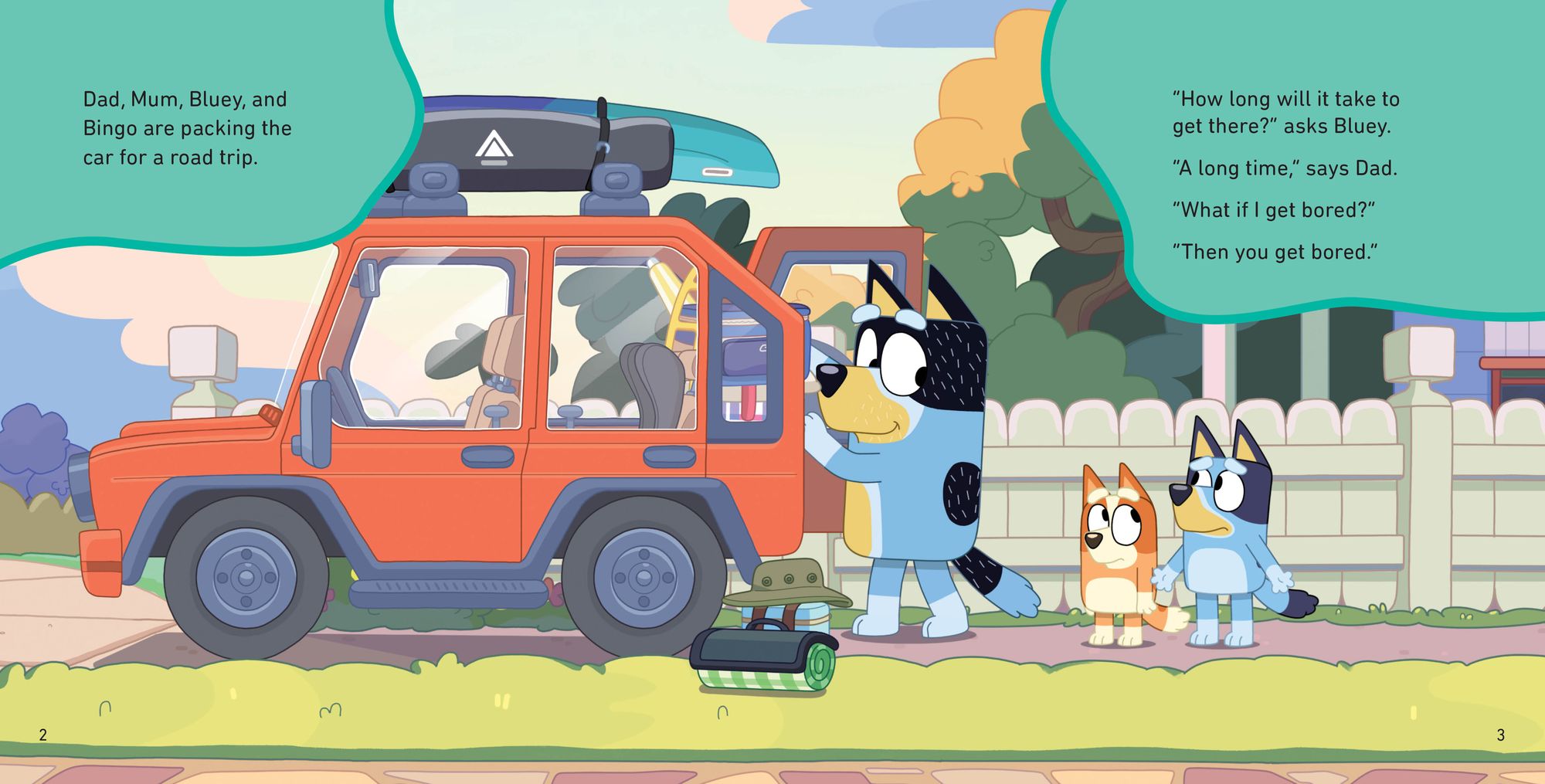 Bluey: Road Trip