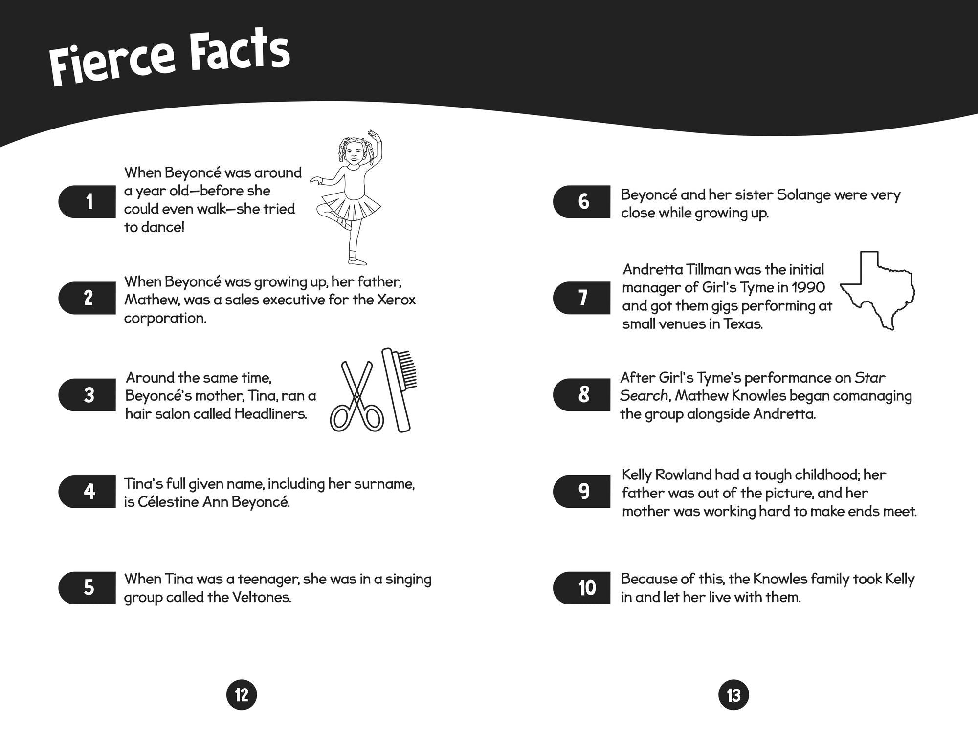 96 Facts About Beyoncé: Quizzes, Quotes, Questions, and More! With Bonus Journal Pages for Writing!