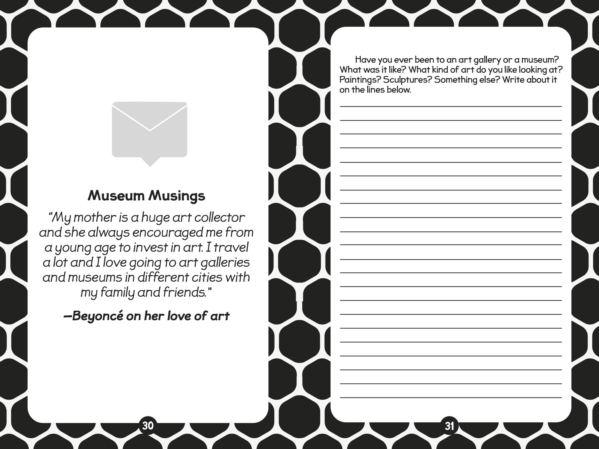 96 Facts About Beyoncé: Quizzes, Quotes, Questions, and More! With Bonus Journal Pages for Writing!