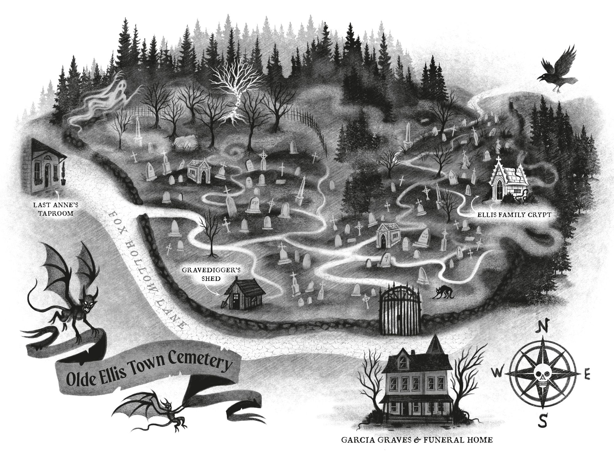 Mystery James Digs Her Own Grave