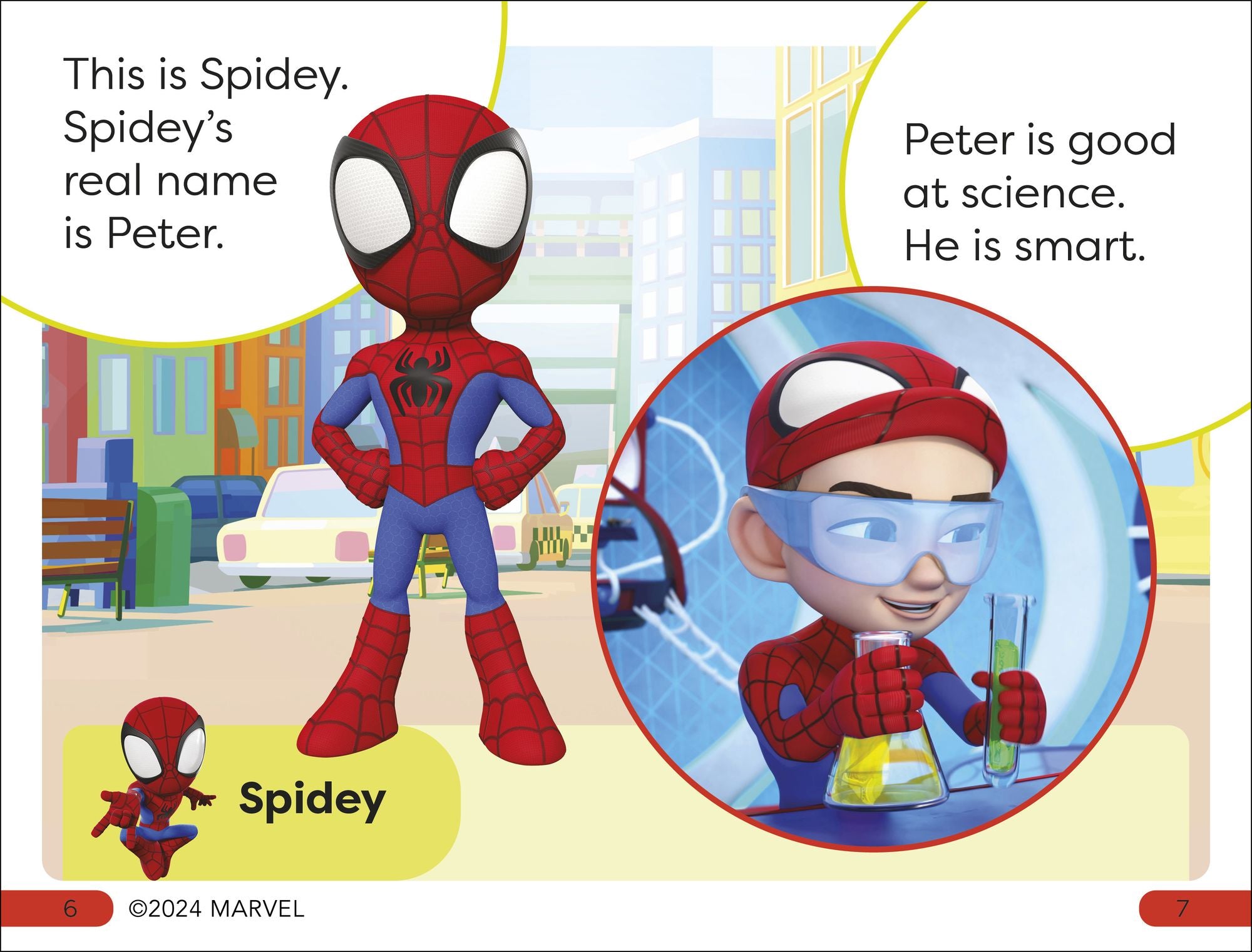 DK Super Readers Pre-Level Marvel Spidey and His Amazing Friends Go Team Spidey!