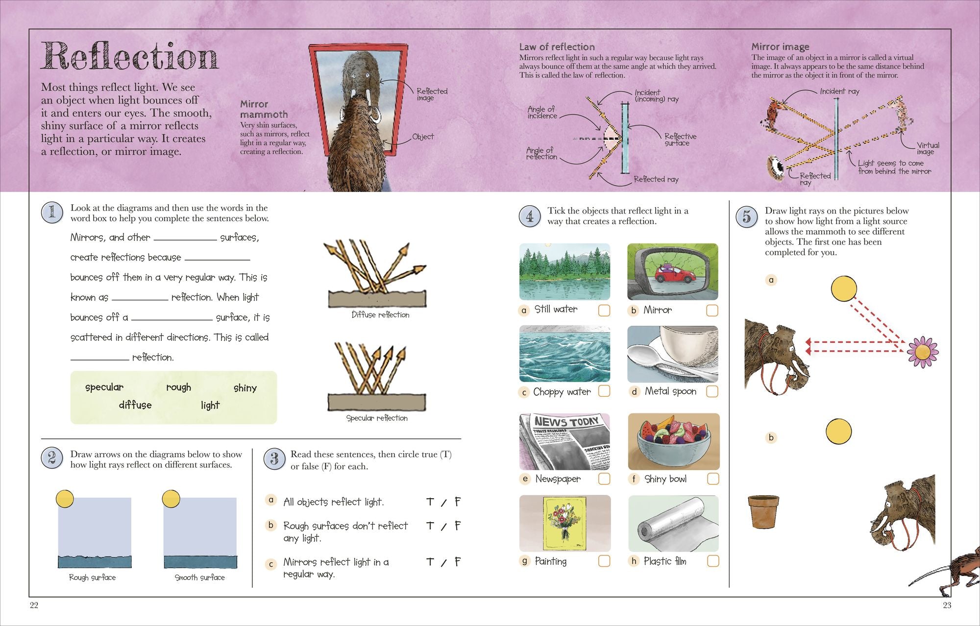 Mammoth Science Workbook: Practice Your Science Skills with a Little Help from Some Mammoths