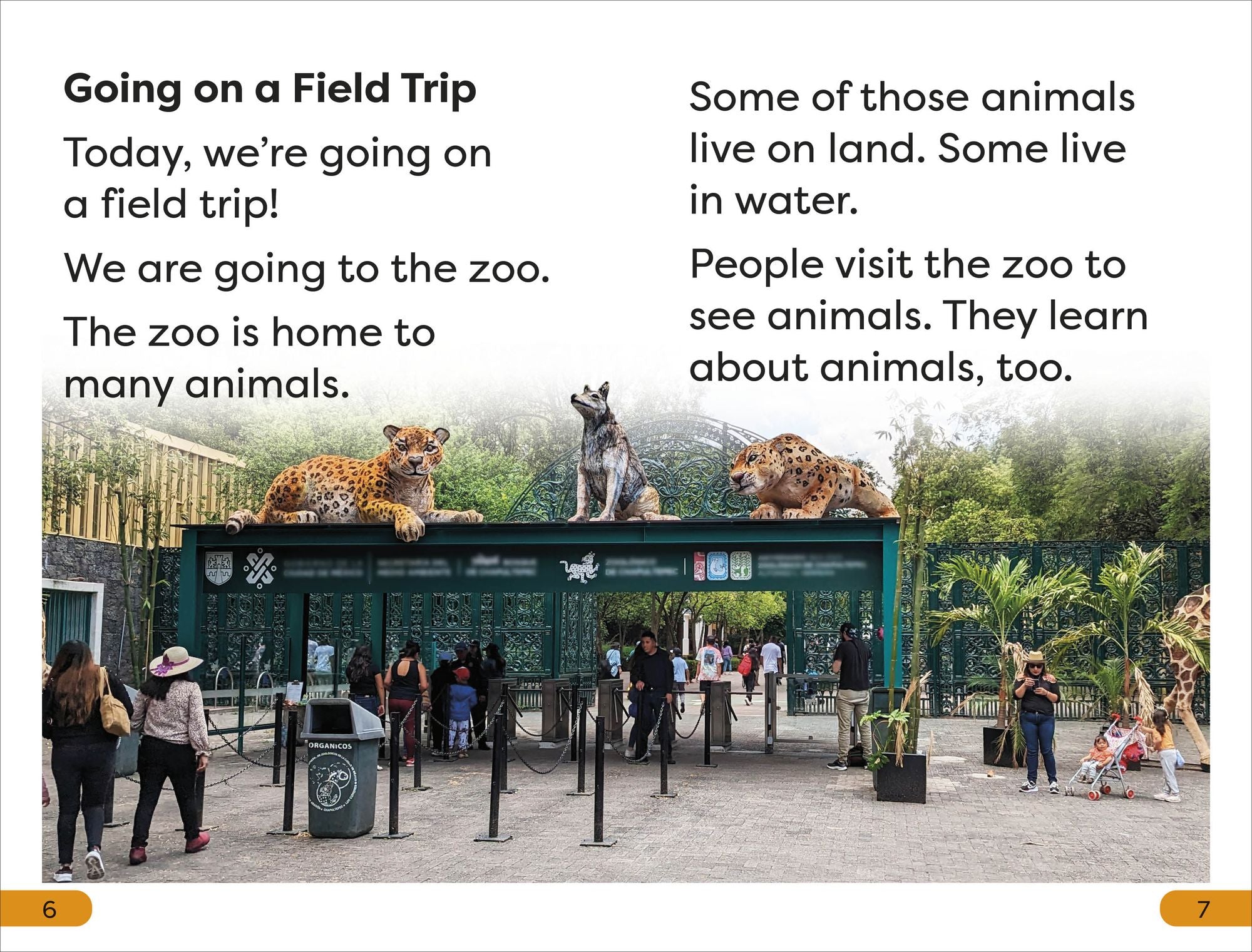 DK Super Readers Level 1 A Trip to the Zoo