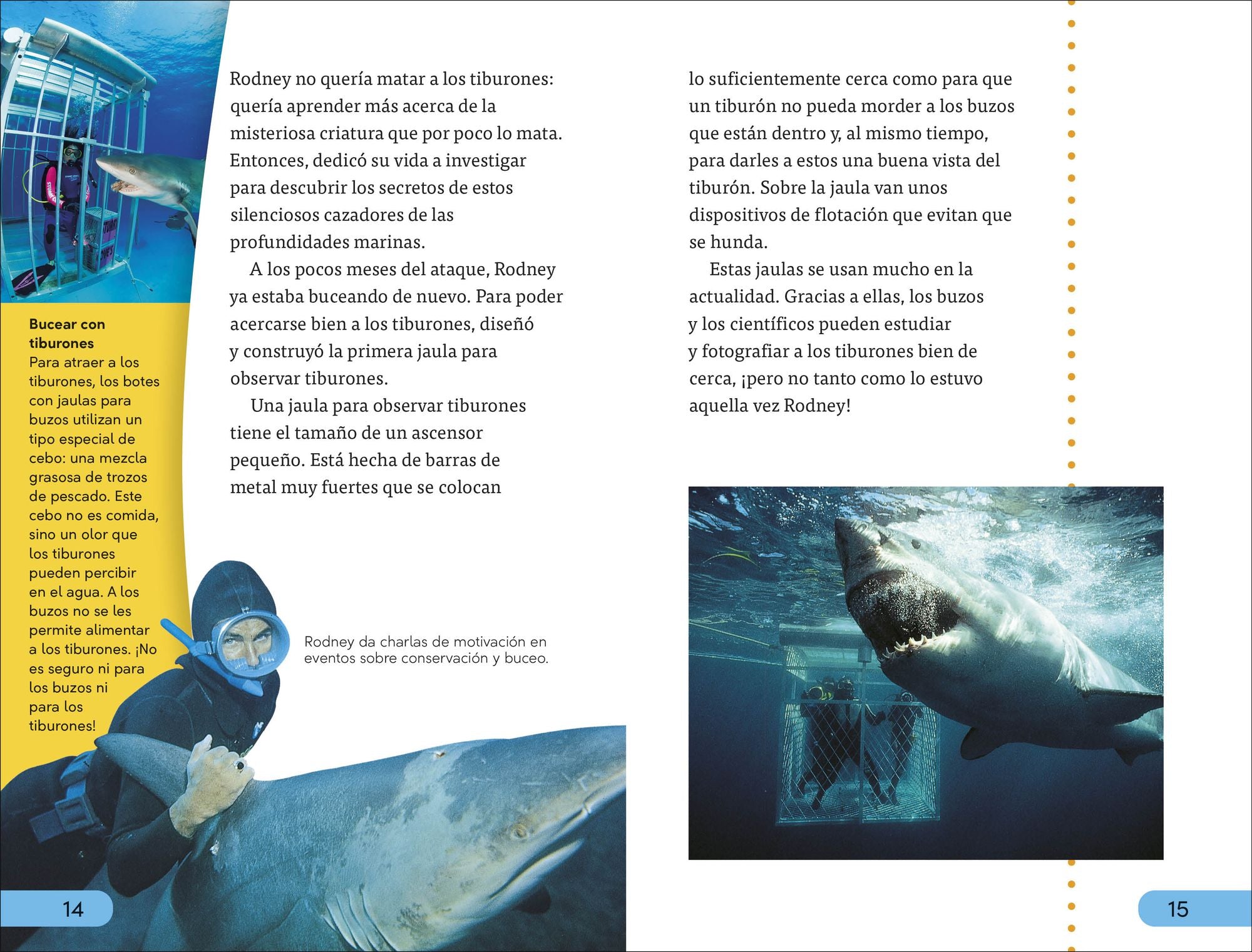 DK Super Readers Level 4 Spanish Translation Shark Attack - Ataques de tiburones