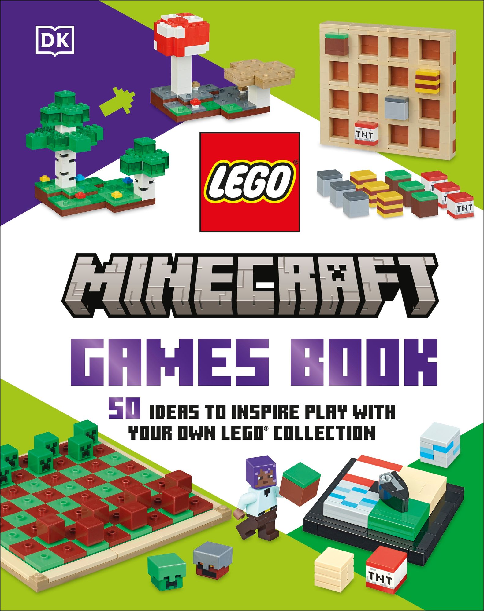 LEGO Minecraft Games Book (Library Edition): 50 Fun Ideas to Play with Your LEGO Collection! Without Bricks
